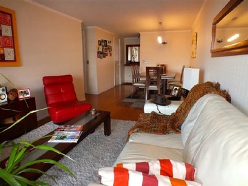 Departamento en venta en Colón/ Sebastián El Cano, Las Condes - 3 dormitorios, 2 baños