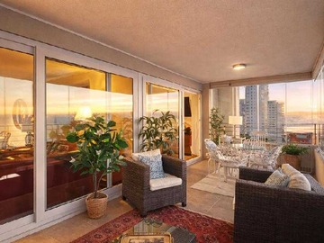 Departamento en venta en Departamento en venta, 4 dorm. Reñaca (169512), Viña del Mar - 4 dormitorios, 4 baños
