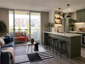 Departamento en venta en Avenida Ossa, Ñuñoa - 3 dormitorios, 2 baños