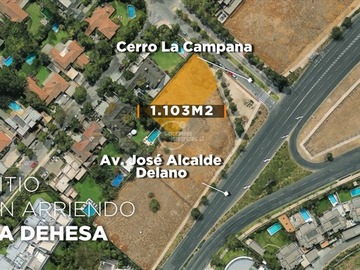 Terreno en arriendo mensual en Mall Vivo Los Trapenses, Lo Barnechea