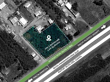 Sitio en venta en El empalme, Maullín