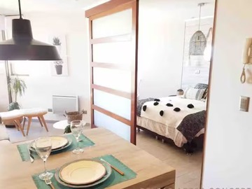 Departamento en venta en Amoblado, Funcionado Como Airbnb, Vende Dueño, Vista Despejada - 1 dormitorio, 1 baño