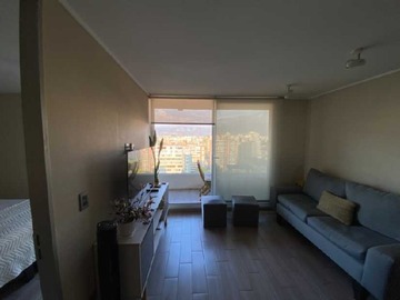 Departamento en venta en Luminoso depto en Av. Italia, Ñuñoa (168907), Ñuñoa - 1 dormitorio, 1 baño