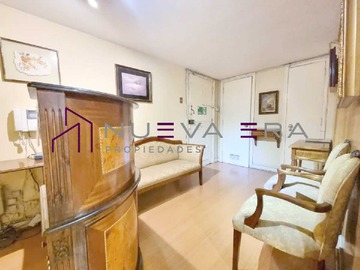 Oficina en arriendo mensual en Ofic. 4 privados amoblada en Stgo Centro (167101), Santiago - 2 baños