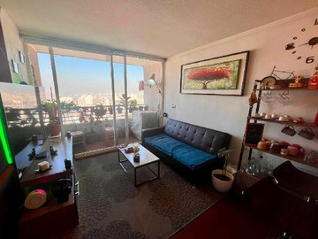Departamento en arriendo mensual en Departamento 1D1B a pasos del metro Sta. Lucía (173891), Santiago - 1 dormitorio, 1 baño