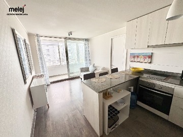 Departamento en venta en Entre lomas, Concón - 1 dormitorio, 1 baño
