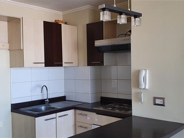 Departamento en arriendo mensual en Santa Rosa con Coquimbo, Santiago - 1 dormitorio, 1 baño