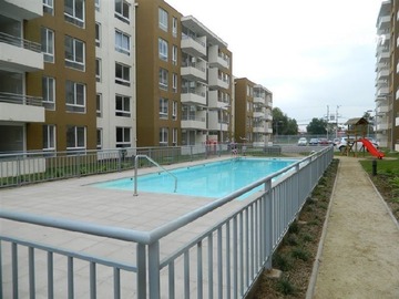 Departamento en arriendo mensual en Claudio arrau / metro barrancas 2d y 1b, incluye estacionamiento, Pudahuel - 2 dormitorios, 1 baño