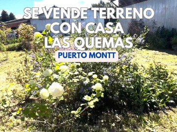 Casa en venta en En venta Terreno con Casa y bodega (109350), Puerto Montt - 4 dormitorios, 2 baños