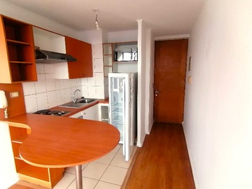 Departamento en arriendo mensual en San francisco, depto 1 dorm recien pintado (161690), Santiago - 1 dormitorio, 1 baño