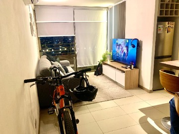 Departamento en venta en Venta Depto 2D-1B-Estac-Bod- Metro Ñuble - 2 dormitorios, 1 baño