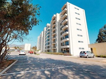 Departamento en venta en Las Acacias, Villa Alemana - 3 dormitorios, 1 baño