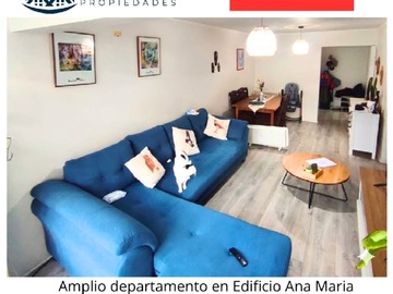 Departamento en venta en Se Vende Departamento en Pr Ana María Chillán - 3 dormitorios, 2 baños