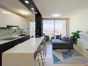 Departamento en arriendo mensual en Lago Rossellot, Viña del Mar - 3 dormitorios, 2 baños