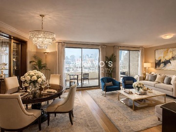 Departamento en arriendo mensual en 8 norte, Viña del Mar - 4 dormitorios, 3 baños