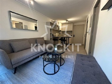 Departamento en arriendo mensual en Av. Vicuña Mackenna 1290, Ñuñoa - 1 dormitorio, 1 baño
