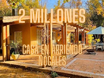 Terreno en arriendo mensual en Vive tu propio jardín secreto (171421), Nogales - 4 dormitorios, 3 baños