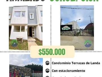 Casa en arriendo mensual en Casa en arriendo, camino a penco, 3 dormitorios y 2 baños, Concepción - 3 dormitorios, 2 baños