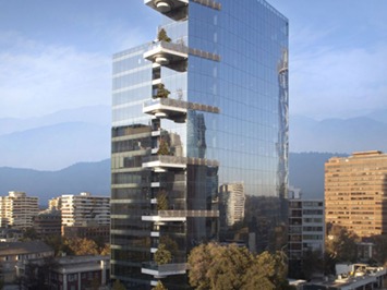 Oficina en arriendo mensual en Apoquindo con El Bosque Central, Las Condes - 13 dormitorios, 4 baños
