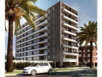 Departamento en arriendo mensual en Home Studio a Pasos del Metro Lo Vial San Miguel 262.000 - 1 dormitorio, 1 baño