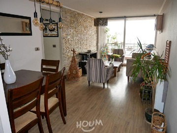 Departamento en venta en Carmen, Santiago - 3 dormitorios, 2 baños