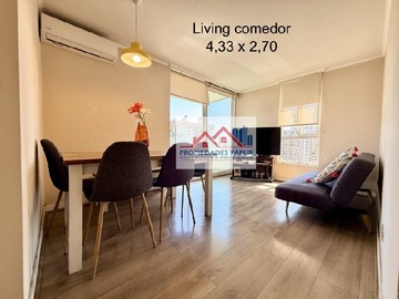Departamento en venta en MA - Depto 52/58m2 con 2D 2B estacionamiento, entre metros El Llano y San Miguel, San Miguel - 2 dormitorios, 2 baños
