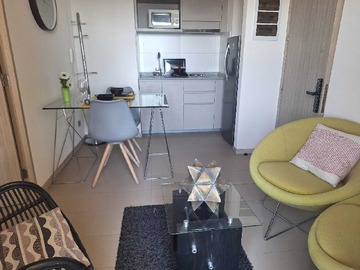 Departamento en arriendo mensual en Full amoblado, metro Lo Ovalle (79963), La Cisterna - 1 dormitorio, 1 baño