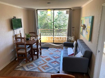 Departamento en venta en Se vende depto condominio subida al volcan (173077), Pucón - 2 dormitorios, 2 baños