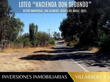Parcela en venta en Mariposas san clemente, región del maule., San Clemente