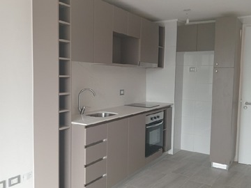 Departamento en arriendo mensual en Cercano metro santa isabel, Santiago - 1 dormitorio, 1 baño