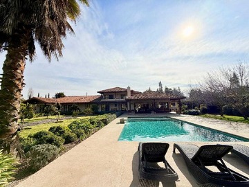 Casa en arriendo mensual en Lujo y confortabilidad en exclusivo condo Golf (177267), Talagante - 6 dormitorios, 6 baños