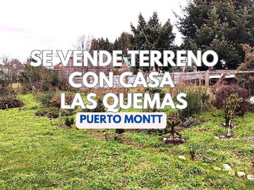 Casa en venta en Se vende Terreno con casa en Villa Toribio (109350), Puerto Montt - 4 dormitorios, 2 baños