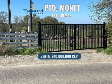 Terreno en venta en Oportunidad de Inversión en Entorno Rural (166463), Puerto Montt