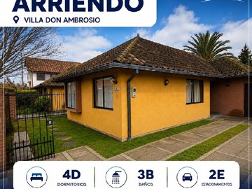 Arriendo Mensual / Casa / Talca