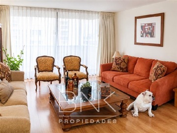 Departamento en arriendo mensual en Luis Thayer Ojeda/Pocuro, Providencia - 4 dormitorios, 3 baños