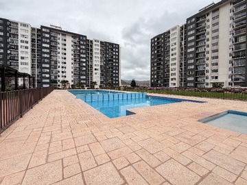 Departamento en arriendo mensual en Departamento en Arriendo en Condominio Alto Hacienda, Coquimbo. - 3 dormitorios, 2 baños