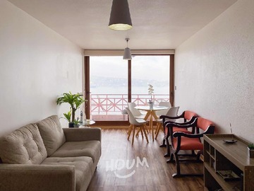 Departamento en arriendo mensual en Diego Portales, Valparaíso - 2 dormitorios, 2 baños