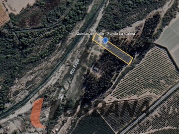 Parcela en venta en Parcela borde rio quintas del valle, Vicuña