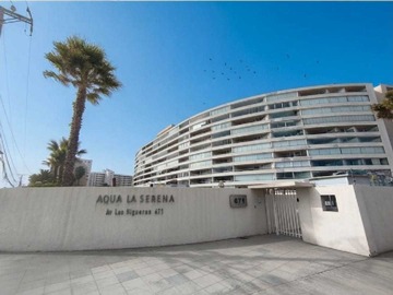 Departamento en arriendo mensual en Av del Mar arriendo amoblado Aqua (182303), Coquimbo - 3 dormitorios, 2 baños
