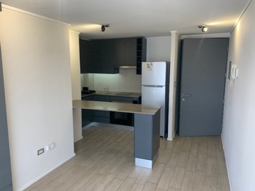 Departamento en arriendo mensual en Arturo Prat 655, Santiago - 1 dormitorio, 1 baño