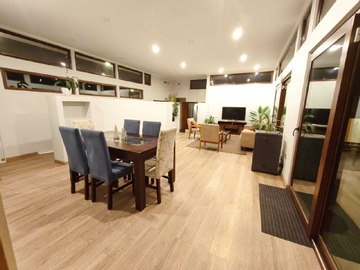 Casa en arriendo mensual en Condominio Country Huelén con piscina (174486), Hualqui - 4 dormitorios, 3 baños