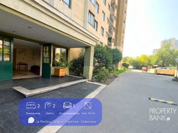 Departamento en venta en 2D+2B+Estac. en Walker Martínez (169395), La Florida - 2 dormitorios, 2 baños