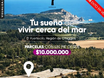 Parcela en venta en Nogales de puertecillo - litueche, Litueche