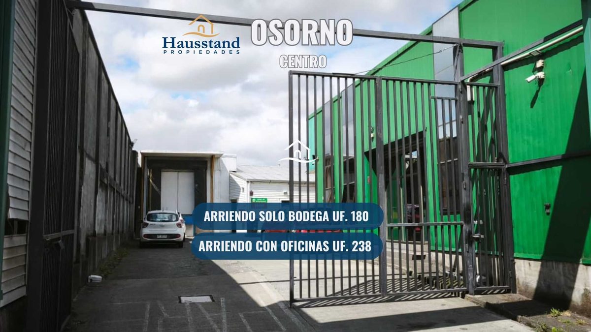 Bodega en Arriendo en Osorno, Estratégica propiedad industrial (162625)