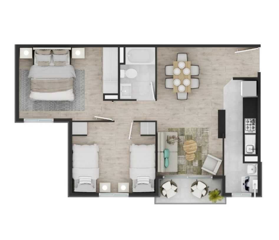 Departamento en Arriendo en Concepción, 2D1B +1E Amplio depto. Bellavista. (178553)