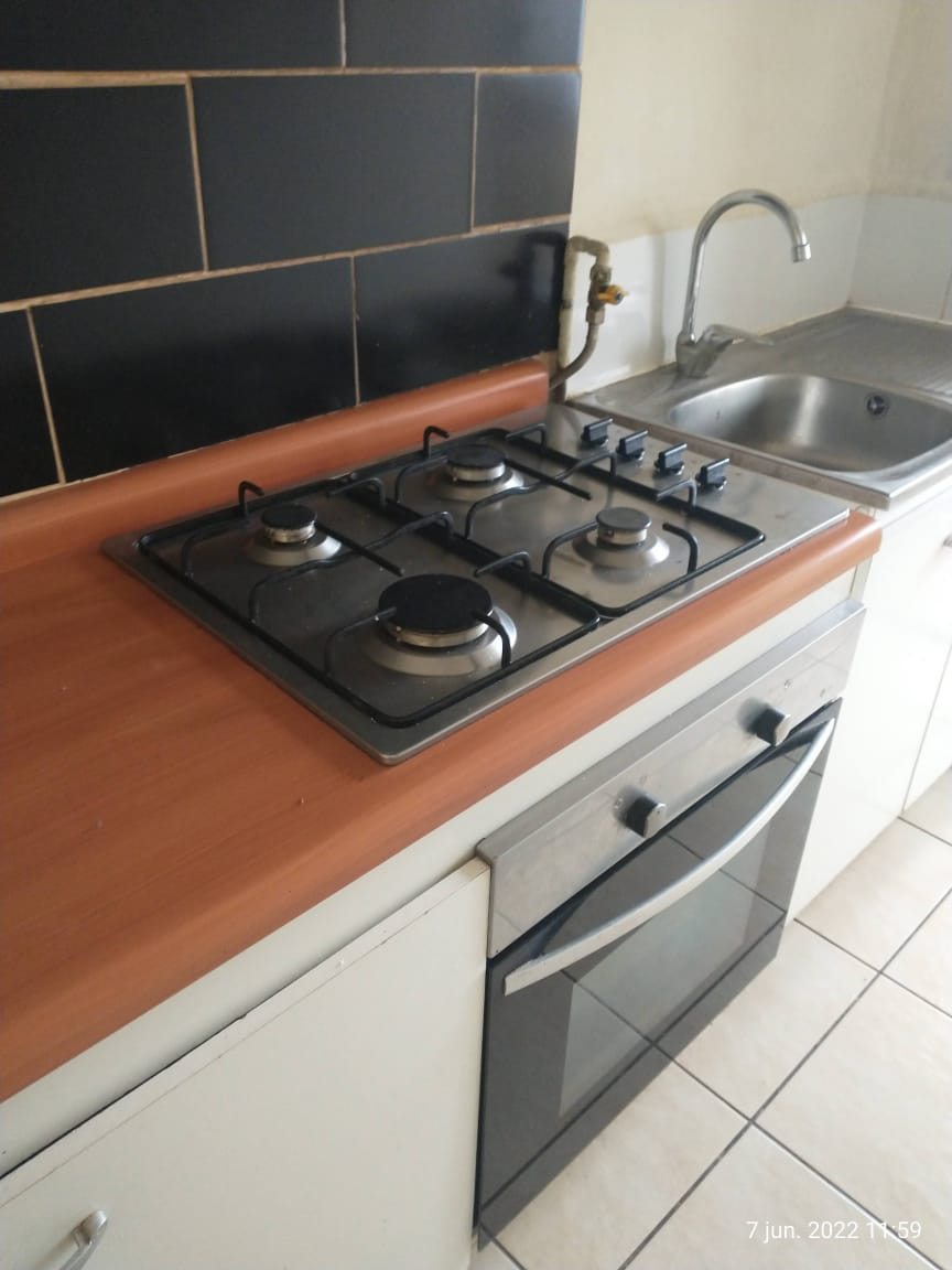Cocina con encimera