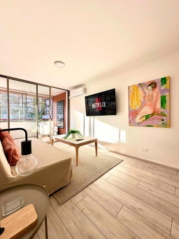 Departamento en Arriendo en Las Condes, Av. Apoquindo, corazón de santiago