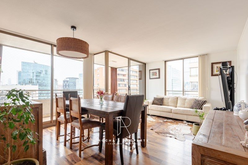 Departamento en Arriendo en Las Condes, Exlcusivo y lujoso depto amobl en las condes