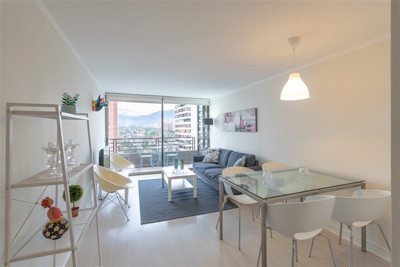 Departamento en Arriendo en Las Condes, Presidente errazuriz/ americo vespucio sur/amoblado