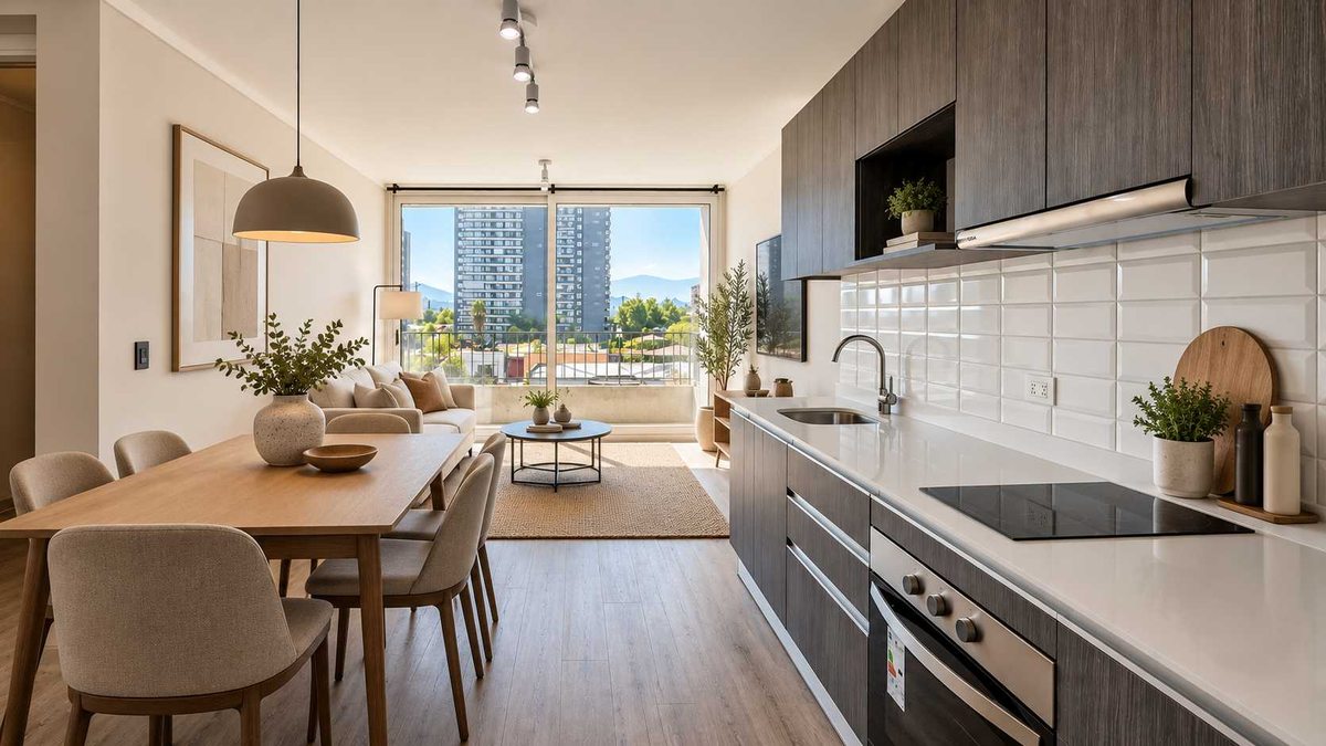 Departamento en Arriendo en Ñuñoa, Ñuñoa 2D+2B+1E+1B | Promo $500mil 1er mes! (174447)